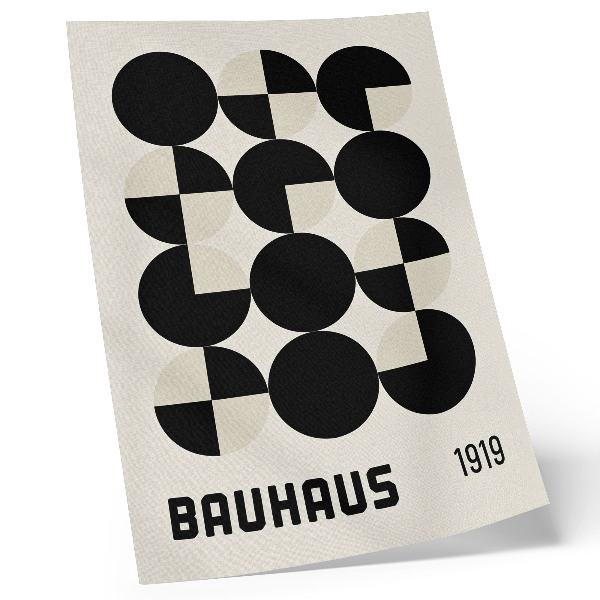 Wandposter Geometrische vormen, harmonie, moderniteit, minimalisme