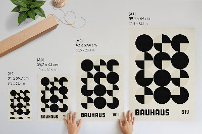 Wandposter Geometrische vormen, harmonie, moderniteit, minimalisme
