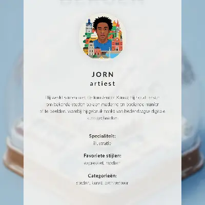 Decoratieve poster Winter in Gdańsk met besneeuwde glazen bol