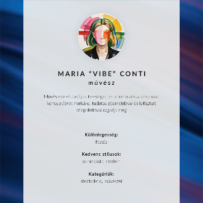 Wandposter Kleurrijke strepen in verschillende tinten in een moderne stijl.