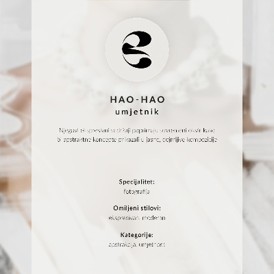 Poster Menselijk gezicht met gekleurde energiecirkels