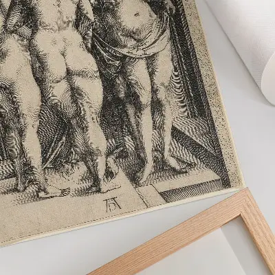 Vier naakte vrouwen van Albrecht Dürer decoratieve poster