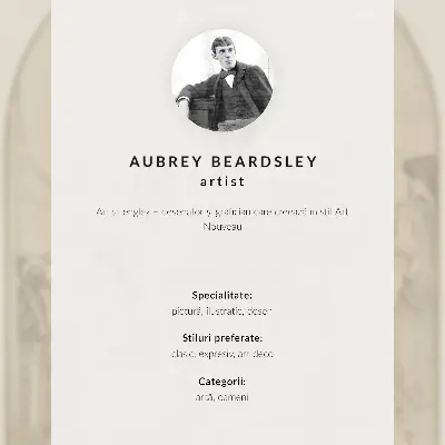 Poster Het onderzoek van de heraut naar aanleiding van Aristophanes' Lysistrata door Aubrey Beardsley