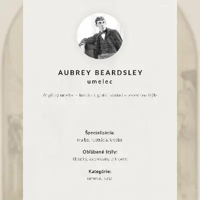 Poster Het onderzoek van de heraut naar aanleiding van Aristophanes' Lysistrata door Aubrey Beardsley