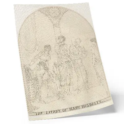 Litanie van Maria Magdalena door Aubrey Vincent Beardsley decoratieve poster