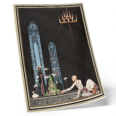 Decoratieve poster Illustratie van Kay Nielsen voor het boek 