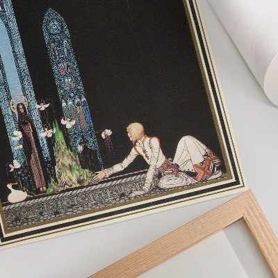 Decoratieve poster Illustratie van Kay Nielsen voor het boek 