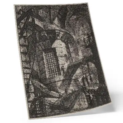 Poster De Ronde Toren (1780) van Giovanni Battista Piranesi