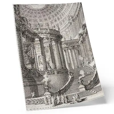 Decoratieve poster van Oude Tempel door Giovanni Battista Piranesi