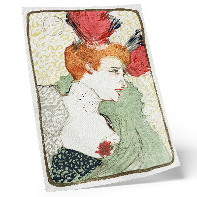 Decoratieve poster Buste van Miss Lender (1895), hoge-resolutieafdruk van Henri de Toulouse-Lautrec