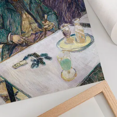 Poster van Meneer Boileau in het café (1893) schilderij in hoge resolutie van Henri de Toulouse-Lautrec