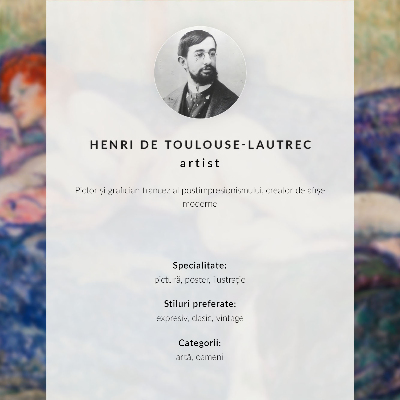 Poster May Milton (1895) – hoge-resolutieafdruk van Henri de Toulouse-Lautrec