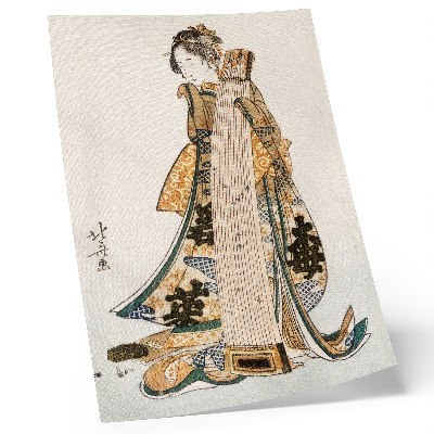 Decoratieve poster Japanse Hokusai (1760-1849) in vintage ukiyo-e-stijl