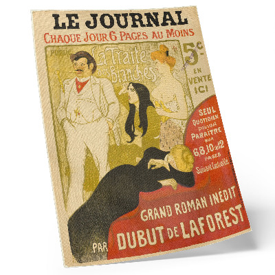 Wandposter La Traite des Blanches van Théophile-Alexandre Pierre Steinlen
