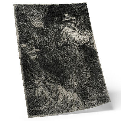 Poster In de kazerne – Théophile Alexandre Steinlen