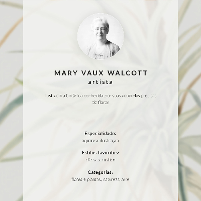 Wandposter Wilde ananas (Tillandsia fasciculata) (1921) door Mary Vaux Walcott