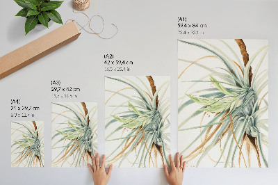 Wandposter Wilde ananas (Tillandsia fasciculata) (1921) door Mary Vaux Walcott