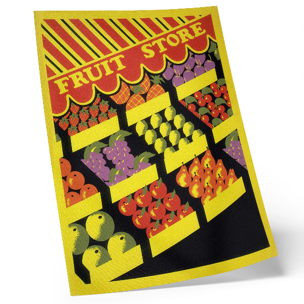 Wandposter De fruitwinkel (1936) – door Federal Art Project