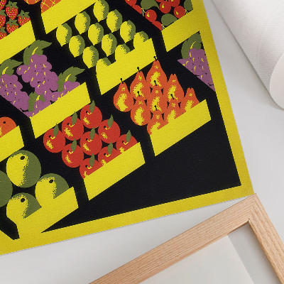 Wandposter De fruitwinkel (1936) – door Federal Art Project