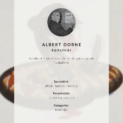 Wandposter Slangenposter uit 1944 van Albert Dorne