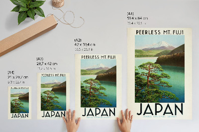 Wandposter Een reis naar Japan in de jaren dertig.