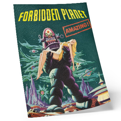 Wandposter Verboden Planeet met Robby de Robot (1956)