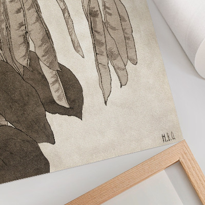 Decoratieve poster De Rode Worm (1915) van Hannah Borger Overbeck