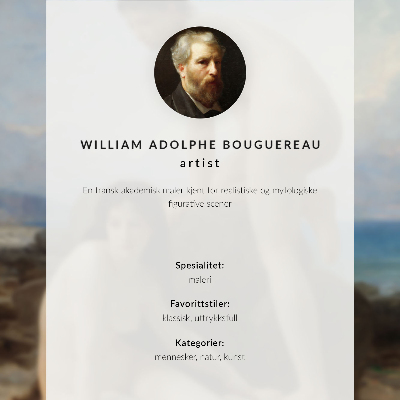 Wandposter Badende vrouwen van William Adolphe Bouguereau