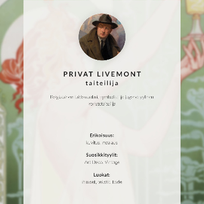 Wandposter Privat Livemont (1896) chromolithografie van Absinthe Robette