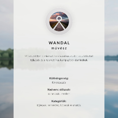 Poster IJs op het meer, weerspiegeling van bomen, blauwe tinten