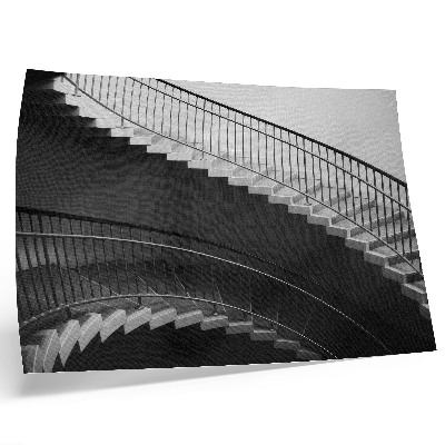 Moderne decoratieve poster Elegantie in zwart-wit, moderne vormen.