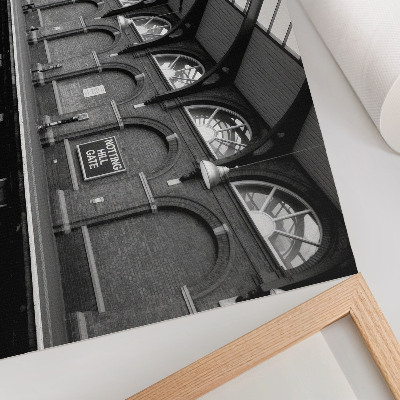 Stijlvolle wandposter De elegantie van stedelijke architectuur, licht en schaduw