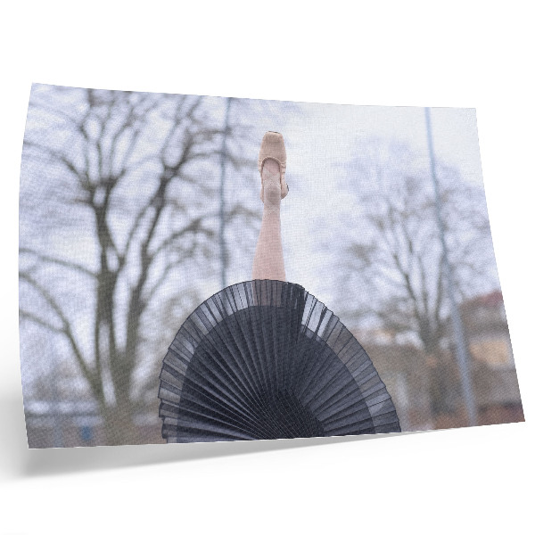 Poster Ballet, subtiliteit, harmonie, lokale sfeer