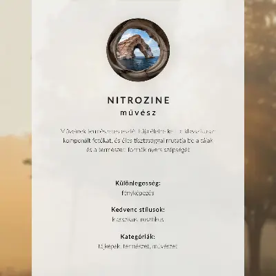 Moderne decoratieve poster met herfstkleuren van een meer in een vredige en harmonieuze sfeer