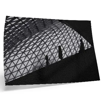 Poster modern silhouet met contrast