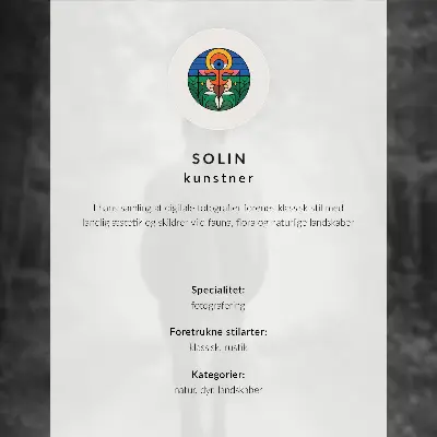 Moderne decoratieve poster rendier op een heuvel met minimalistische compositie
