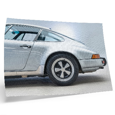 Stijlvolle wandposter Klassieke sportwagen, elegante stijl, chic