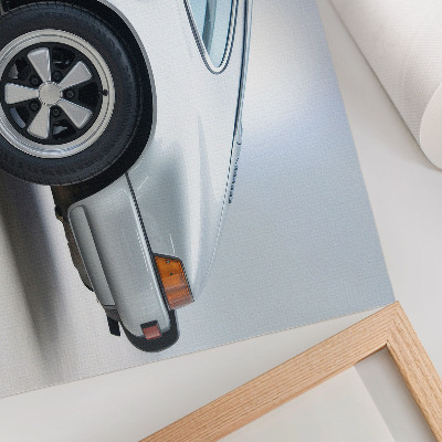 Stijlvolle wandposter Klassieke sportwagen, elegante stijl, chic