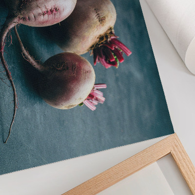 Moderne decoratieve poster Drie bieten, minimalistische, rauwe schoonheid van de natuur