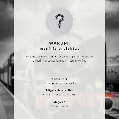 Poster stadsgezicht aan het water bij avond met een wazig lichteffect