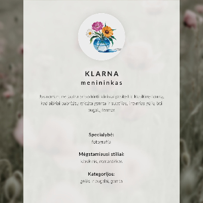 Poster Moderne compositie met roze dahlia's en groene bladeren