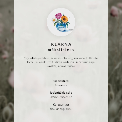 Poster Moderne compositie met roze dahlia's en groene bladeren