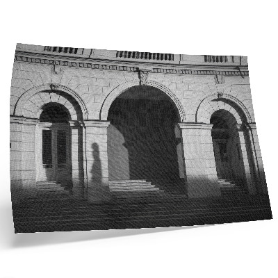 Poster Elegante architectuur, klassieke bogen, schaduwen