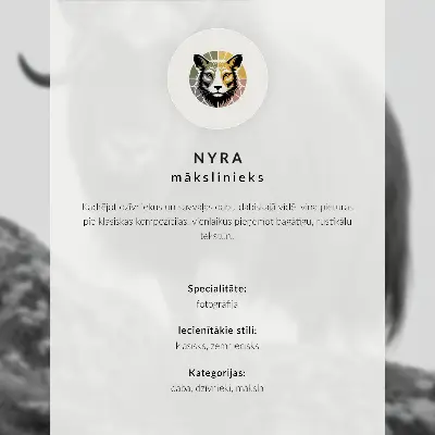 Moderne decoratieve poster prachtige vogel in het bos met gespreide staart