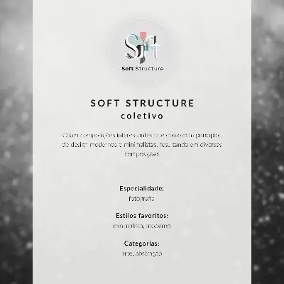 Poster vogel in de sneeuw in een zacht winterlandschap
