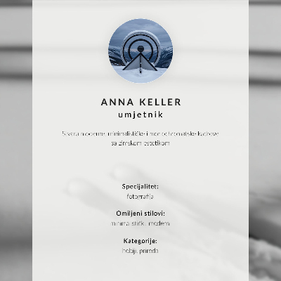 Poster Oceaangolven surfer kalm minimalistisch