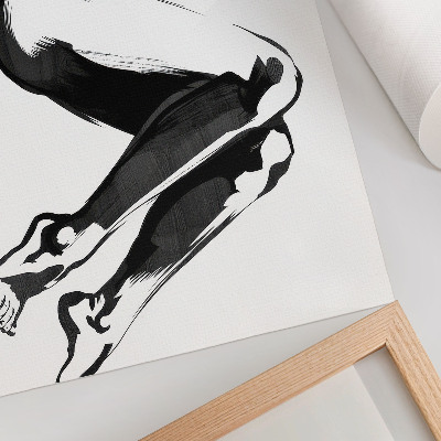 Poster Zwart-wit abstracties harmonie moderniteit