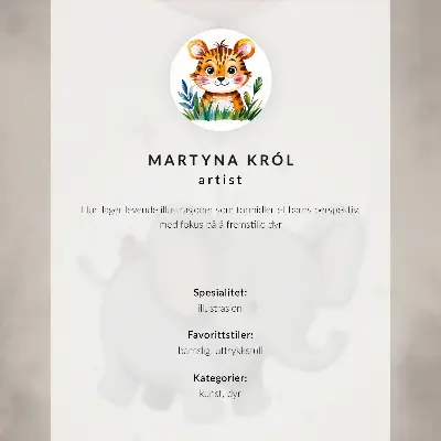 Stijlvolle wandposter hondenillustratie met gezellige en warme kleuren