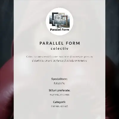 Poster surrealistische figuur onder een sterrenhemel