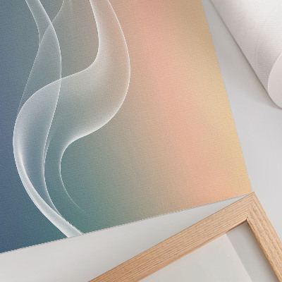 Stijlvolle wandposter Pasteltinten, subtiele elegantie, harmonie.